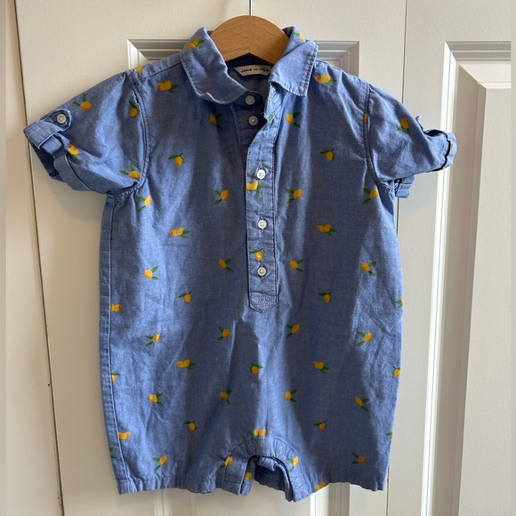 Janie and Jack Other - Janie and Jack Lemon Romper